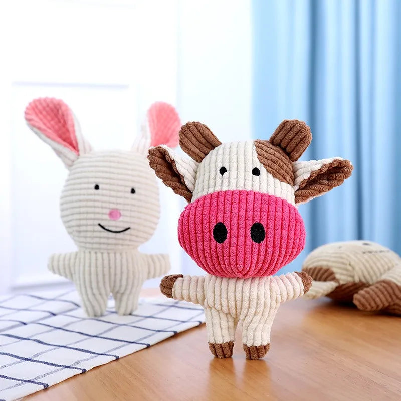 Vaquita · juguete de perro de peluche
