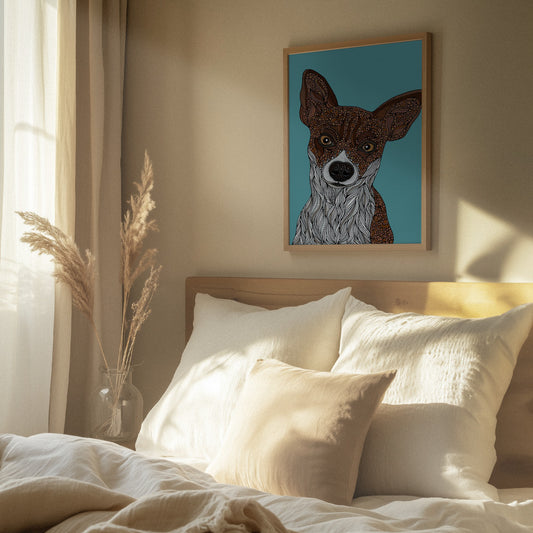 Chico · cuadro de decoración