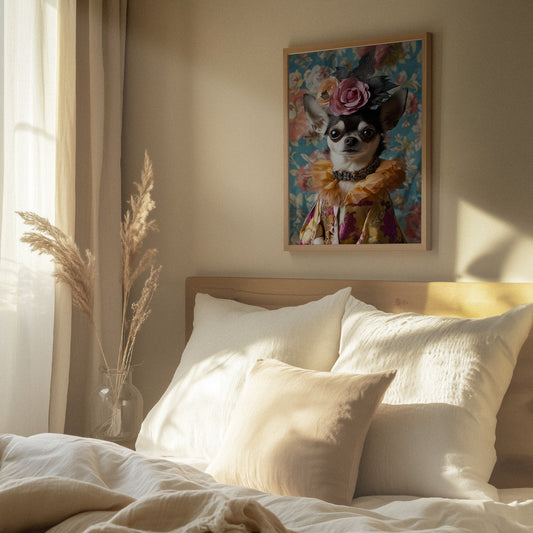 La duquesa chihuahua · cuadro de decoración