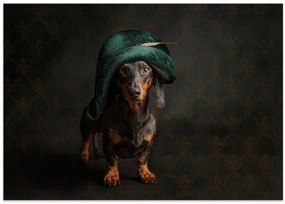 ¿Napoleón el perro salchicha?  ·  cuadro de decoración