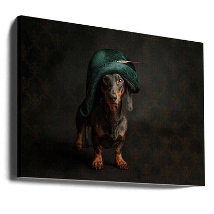 ¿Napoleón el perro salchicha?  ·  cuadro de decoración