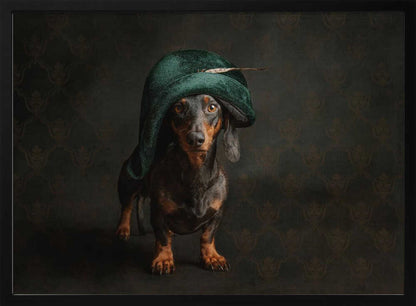 ¿Napoleón el perro salchicha?  ·  cuadro de decoración