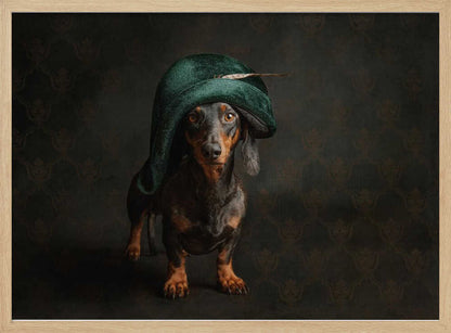 ¿Napoleón el perro salchicha?  ·  cuadro de decoración