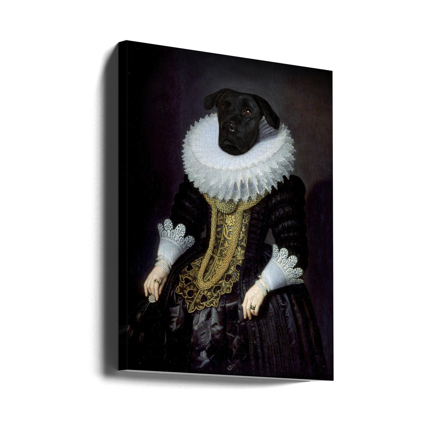 Anouk, perro isabelino  ·  cuadro de decoración
