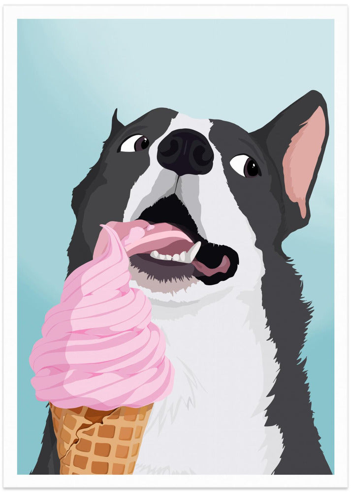 Ladrón de helados  ·  cuadro de decoración