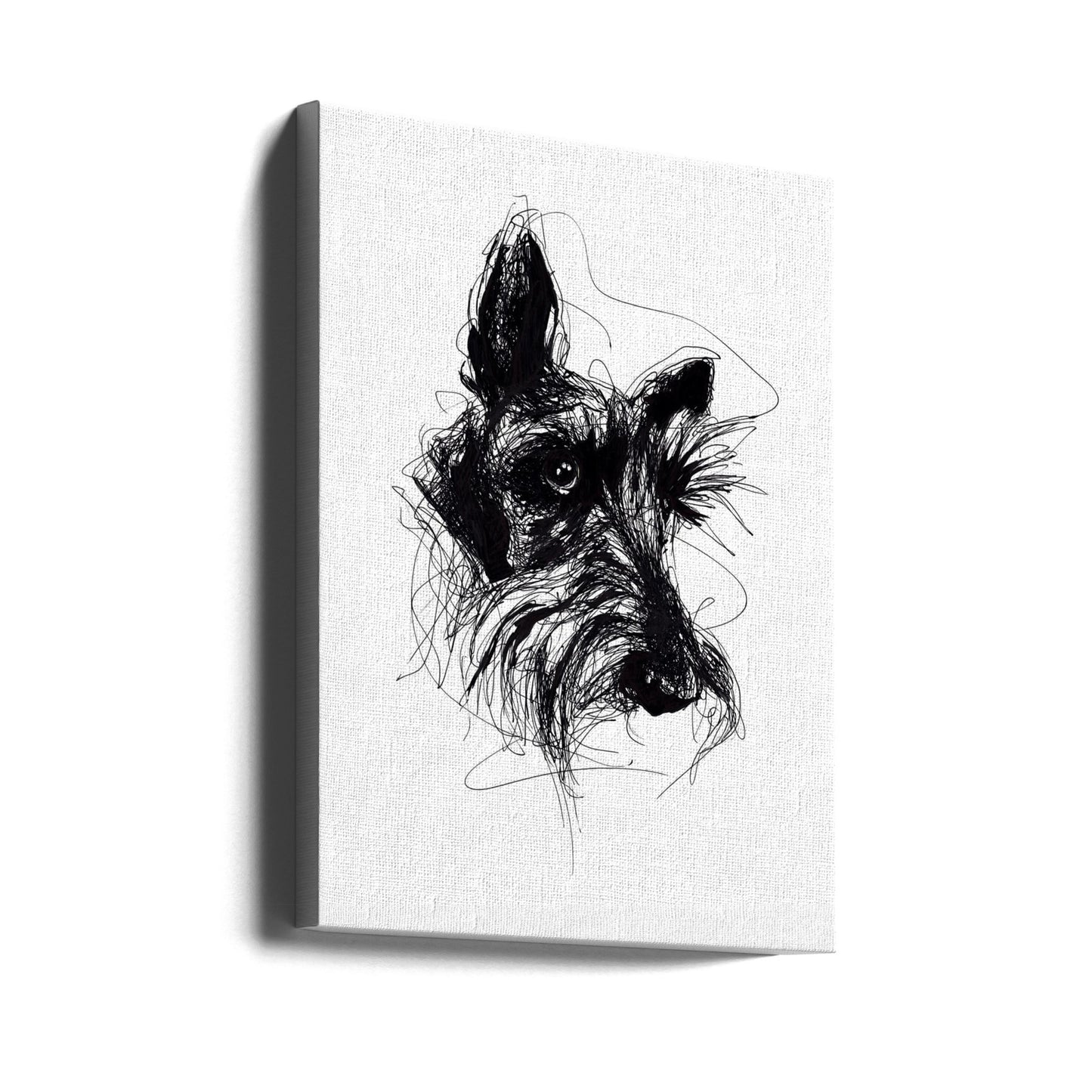 Terrier escocés Minky  ·  cuadro de decoración