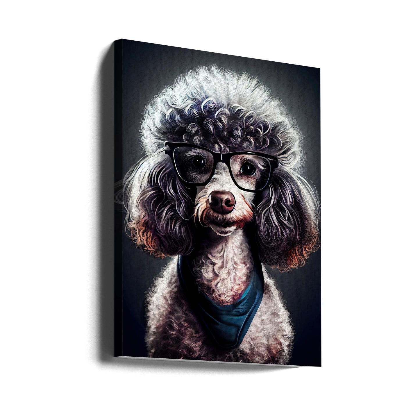 Perro hipster 4  ·  cuadro de decoración