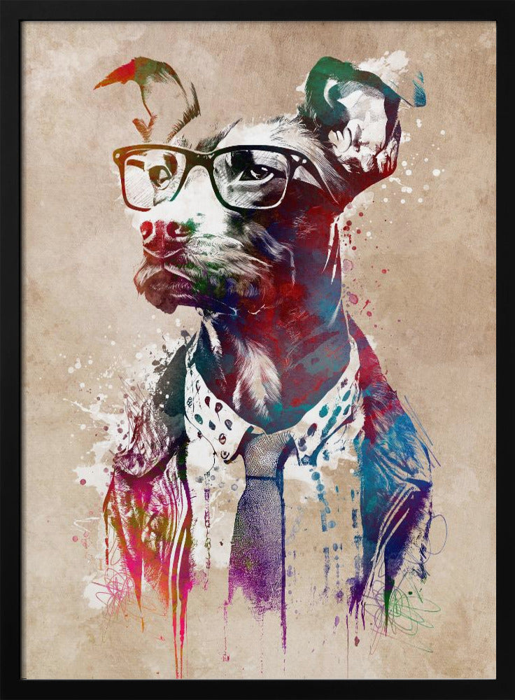 Gráfico de perro 2  ·  cuadro de decoración
