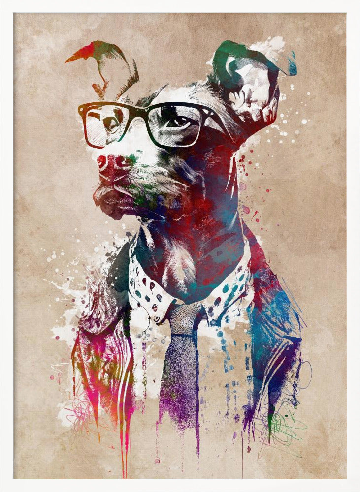 Gráfico de perro 2  ·  cuadro de decoración