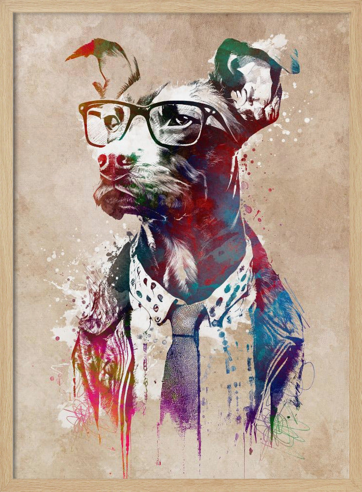 Gráfico de perro 2  ·  cuadro de decoración