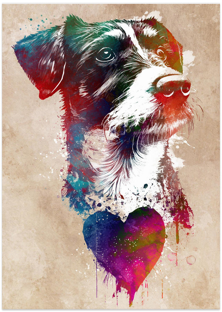 Amor de perro 2  ·  cuadro de decoración