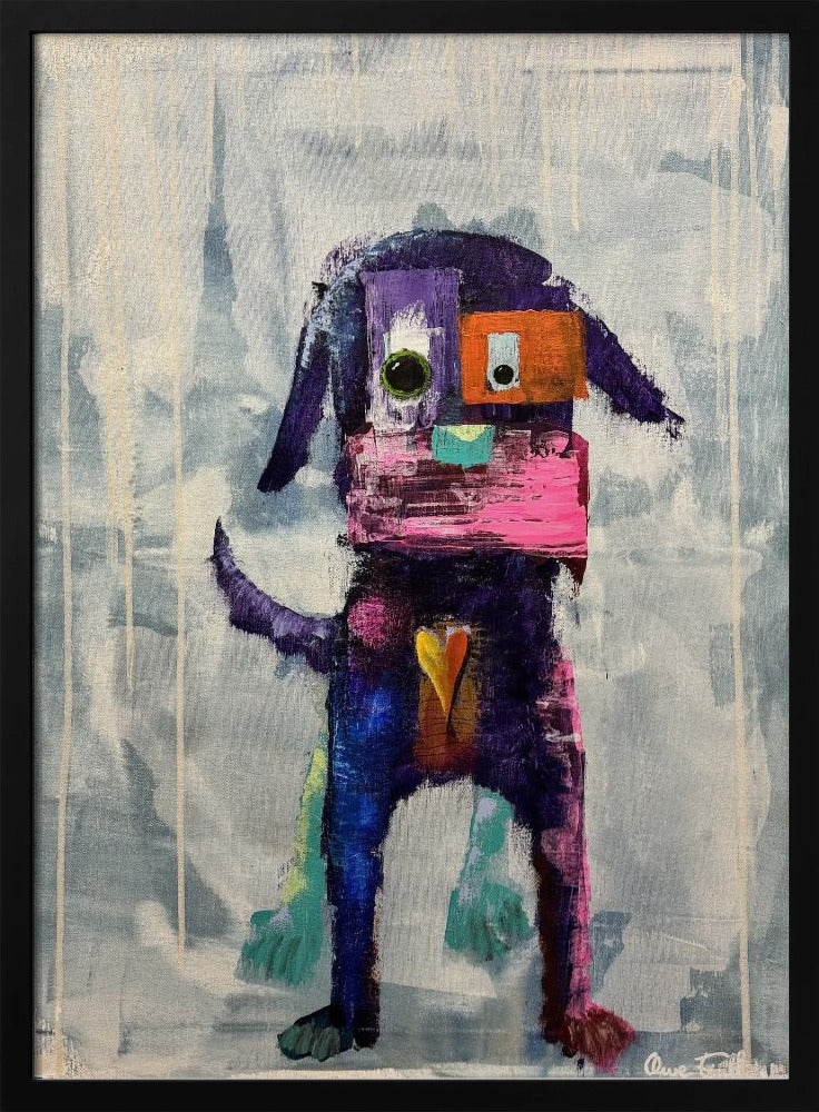 Mi mejor amigo perro  ·  cuadro de decoración