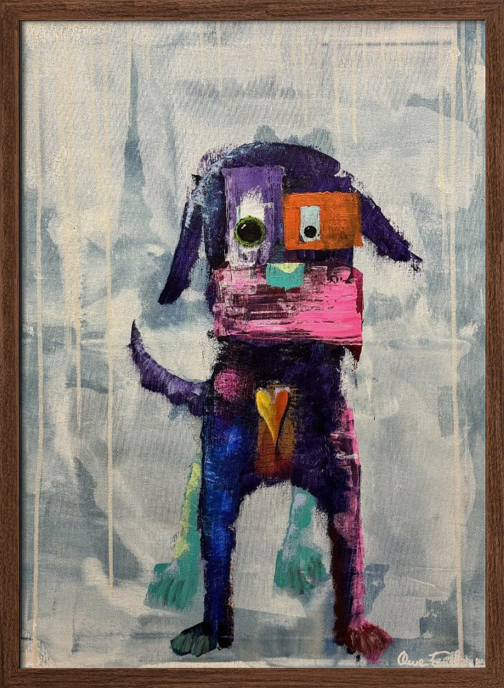 Mi mejor amigo perro  ·  cuadro de decoración