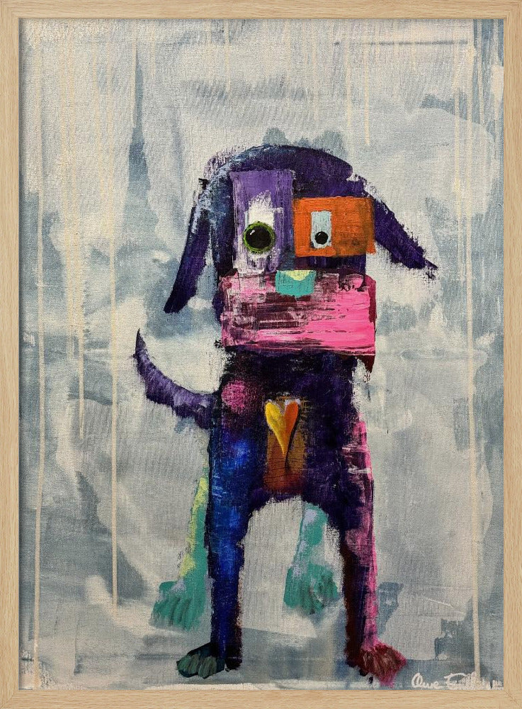 Mi mejor amigo perro  ·  cuadro de decoración