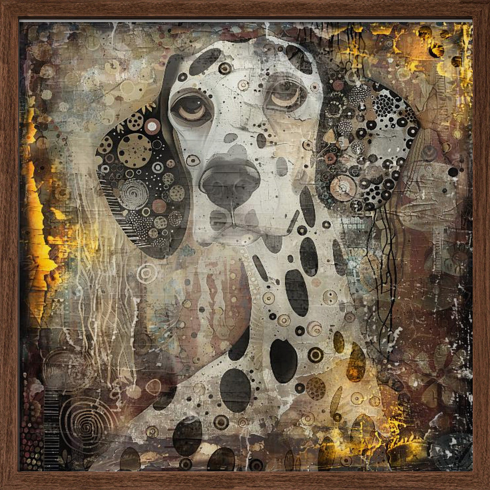 Perro antiguo 01  ·  cuadro de decoración