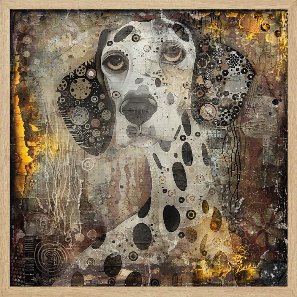 Perro antiguo 01  ·  cuadro de decoración