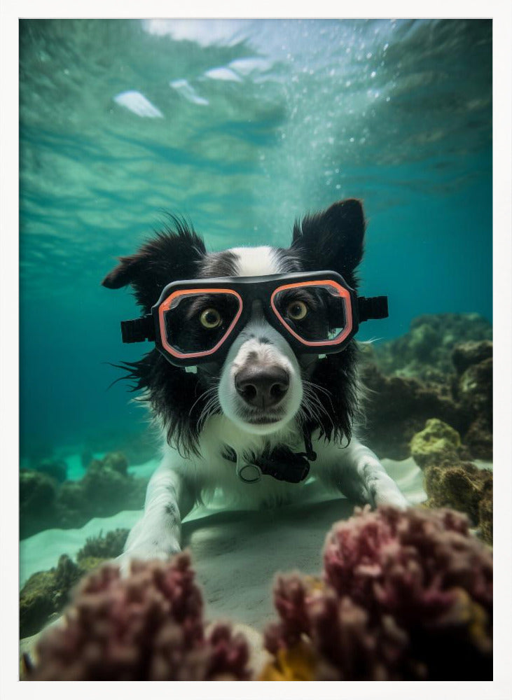 Inmersión 3 del Border Collie  ·  cuadro de decoración