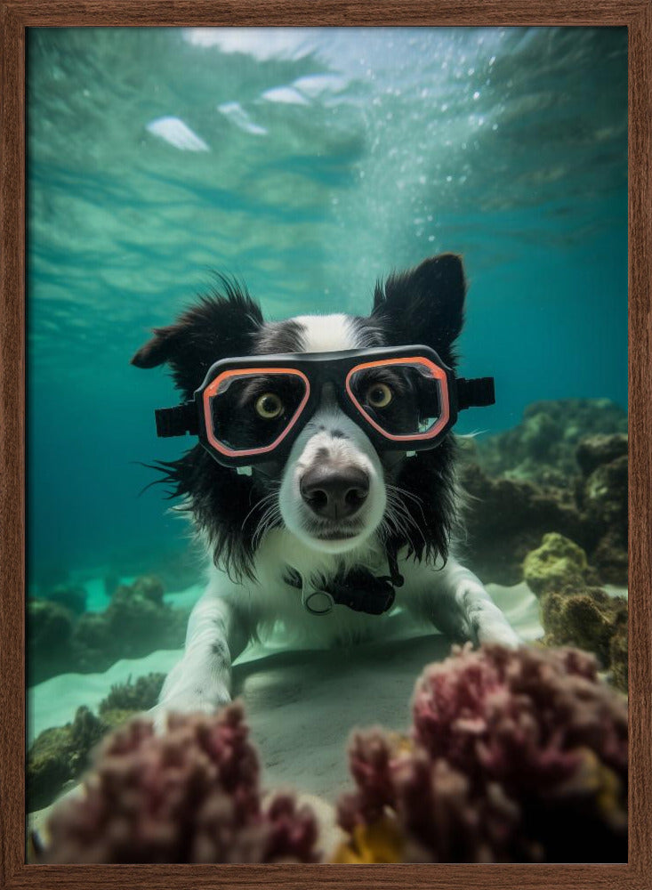 Inmersión 3 del Border Collie  ·  cuadro de decoración