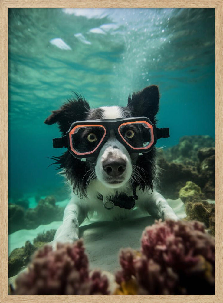 Inmersión 3 del Border Collie  ·  cuadro de decoración