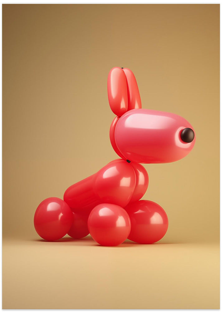 Perro globo n.° 7  ·  cuadro de decoración