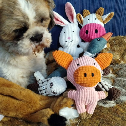 Cerdito · juguete de perro de peluche