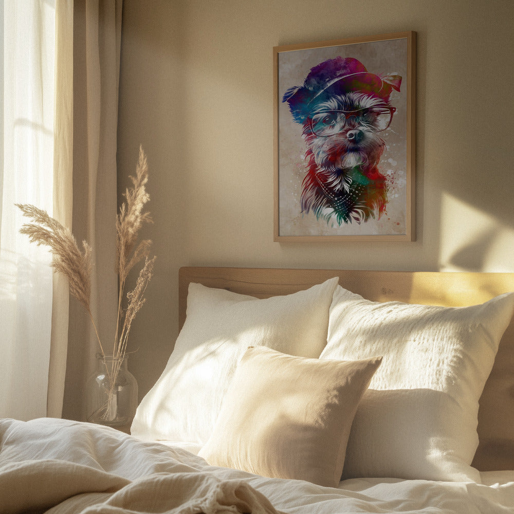 Gráfico de perro 1 ·  cuadro de decoración
