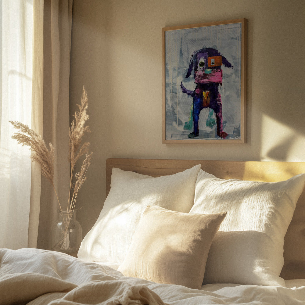 Mi mejor amigo perro  ·  cuadro de decoración