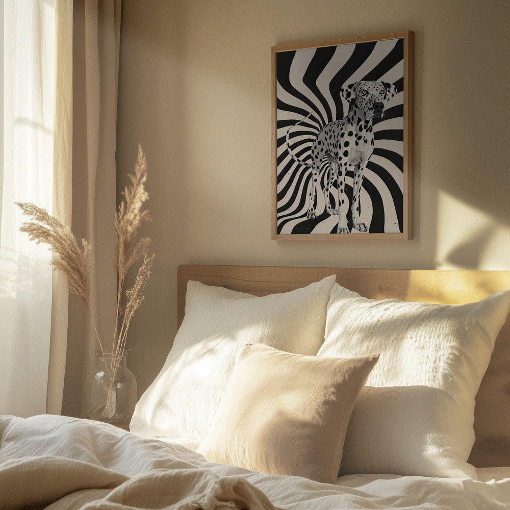 El perro dálmata  ·  cuadro de decoración