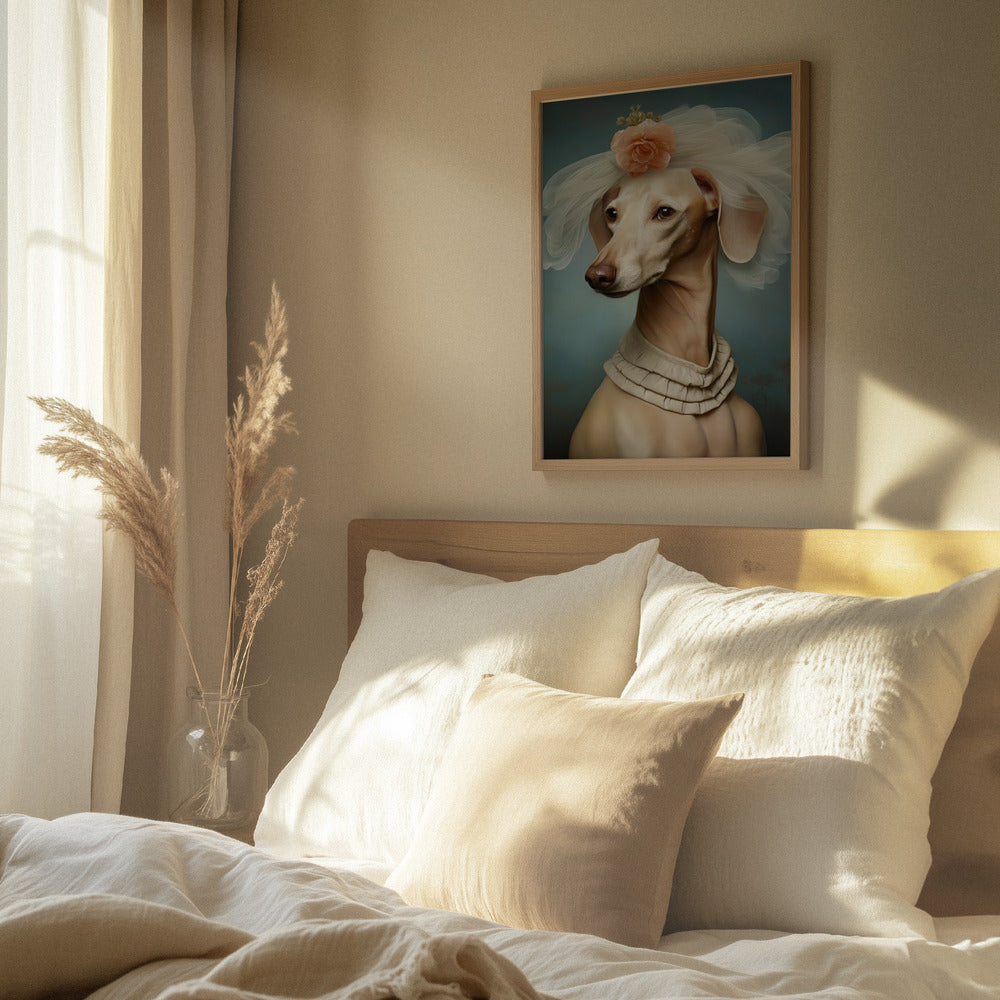 Perro humano 0001  ·  cuadro de decoración
