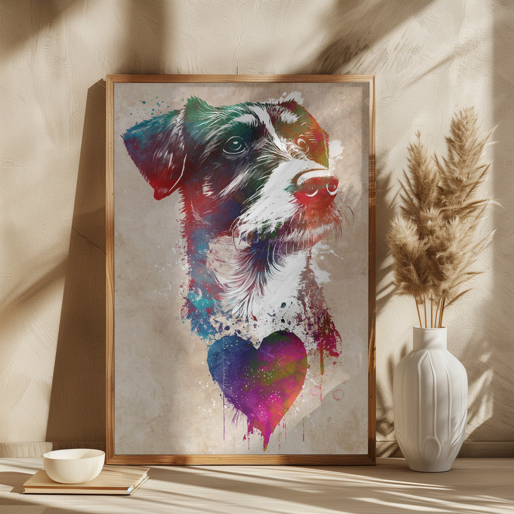 Amor de perro 2  ·  cuadro de decoración