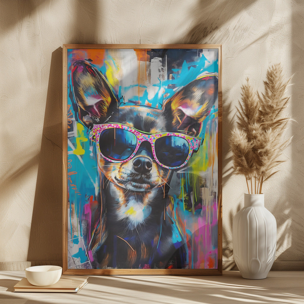 Chica mala  ·  cuadro de decoración