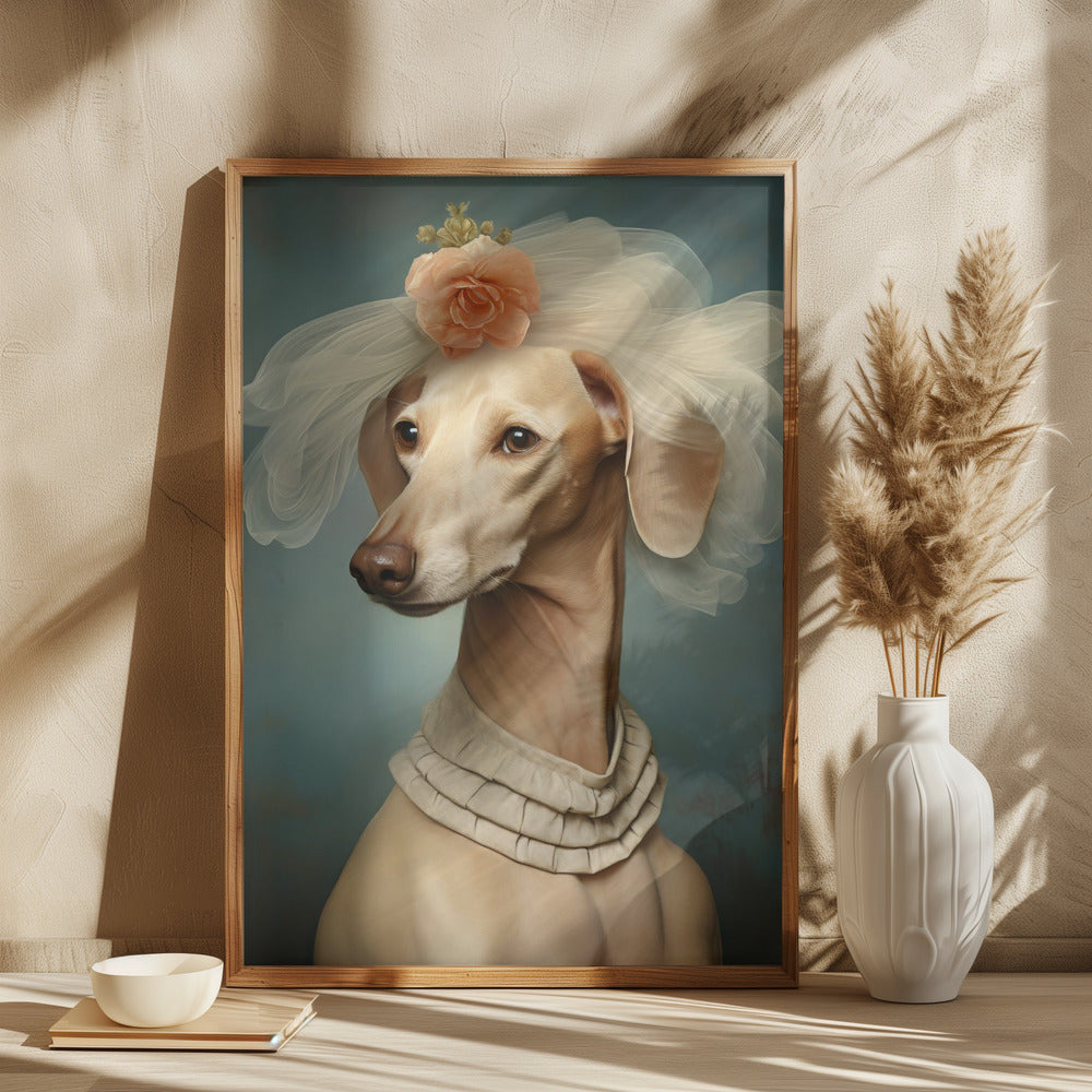Perro humano 0001  ·  cuadro de decoración