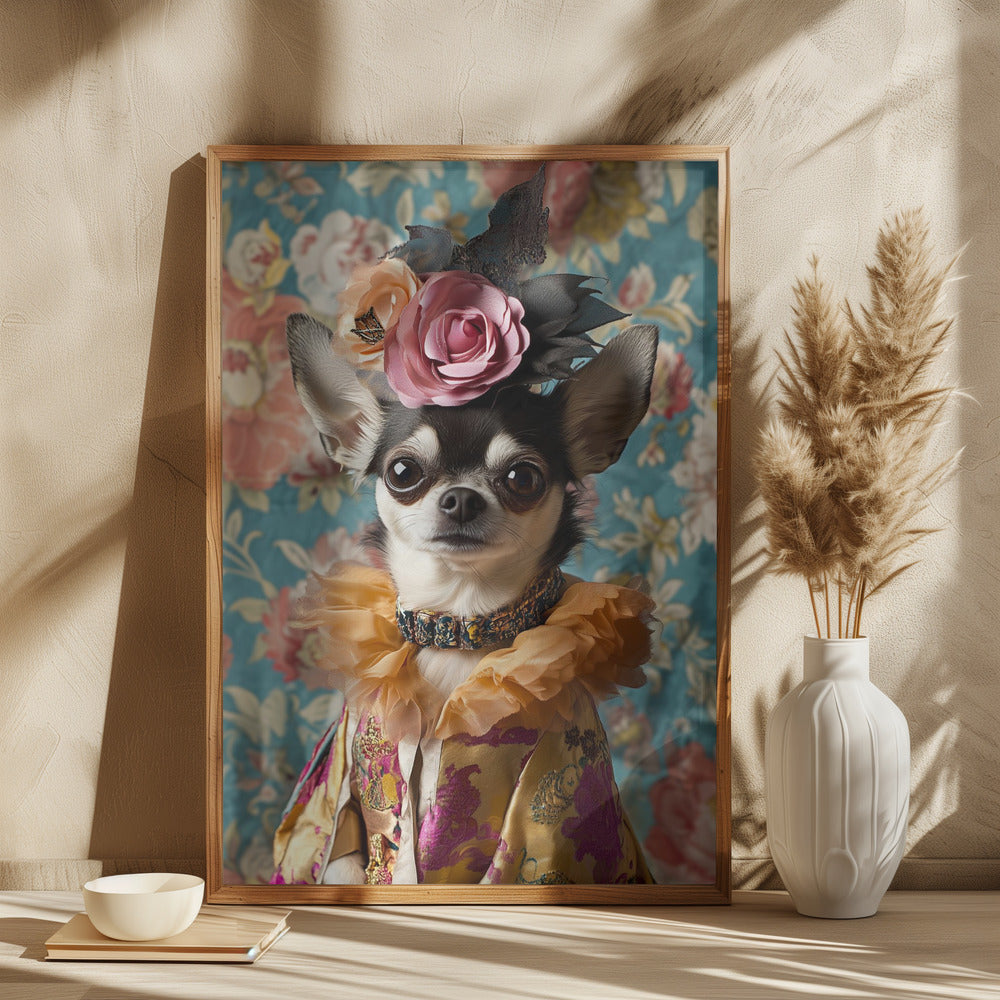 La duquesa chihuahua  ·  cuadro de decoración