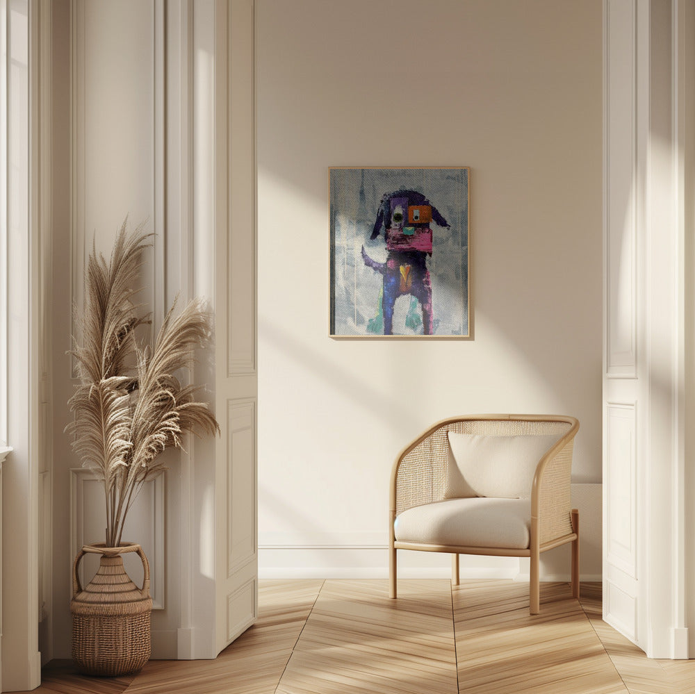Mi mejor amigo perro  ·  cuadro de decoración