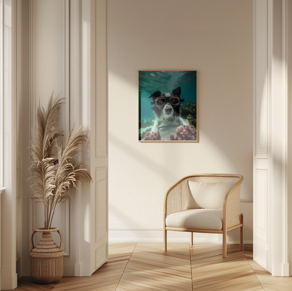 Inmersión 3 del Border Collie  ·  cuadro de decoración