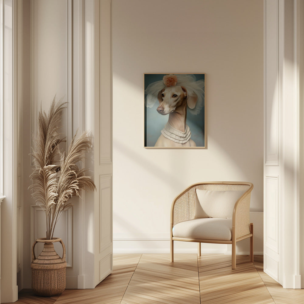 Perro humano 0001  ·  cuadro de decoración