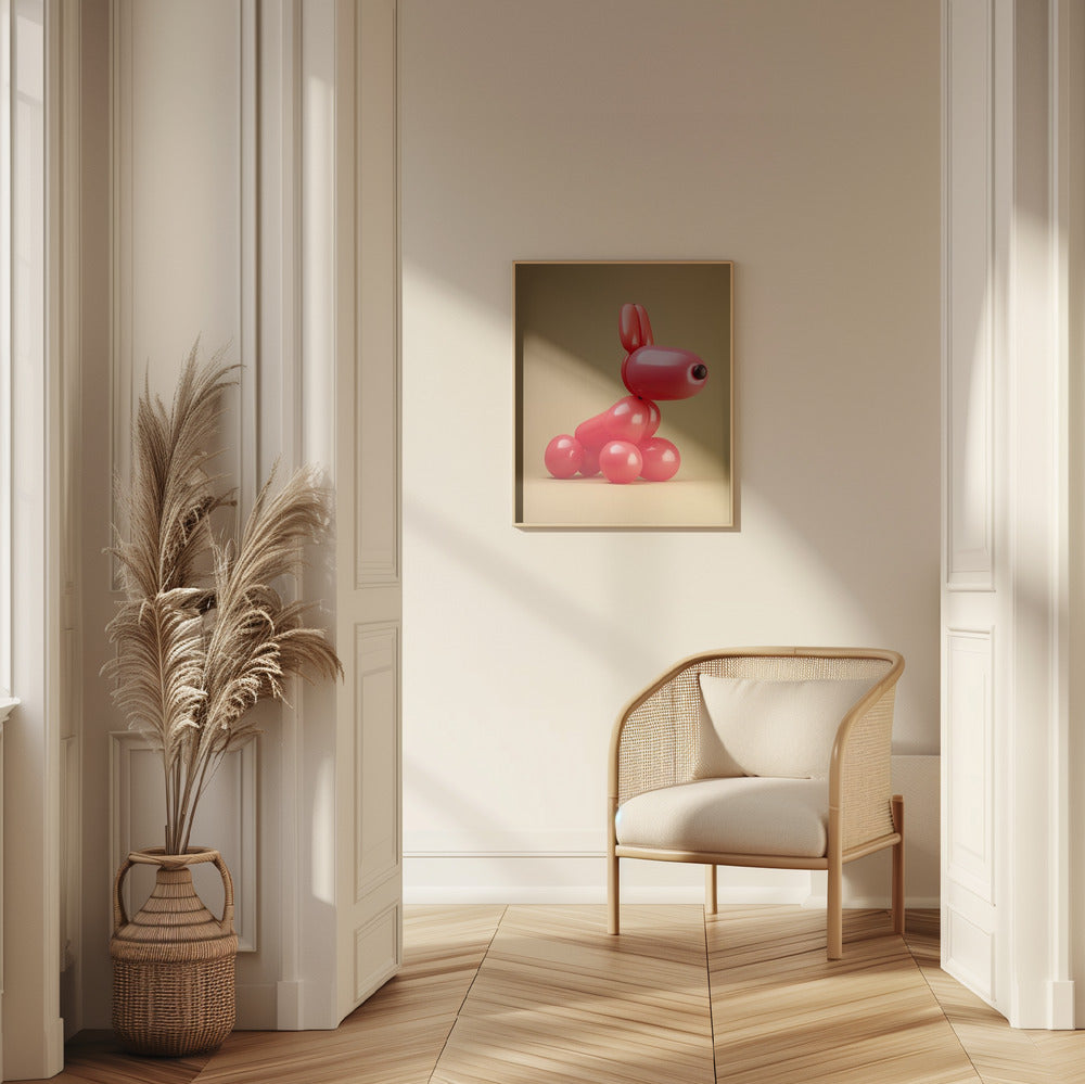 Perro globo n.° 7  ·  cuadro de decoración