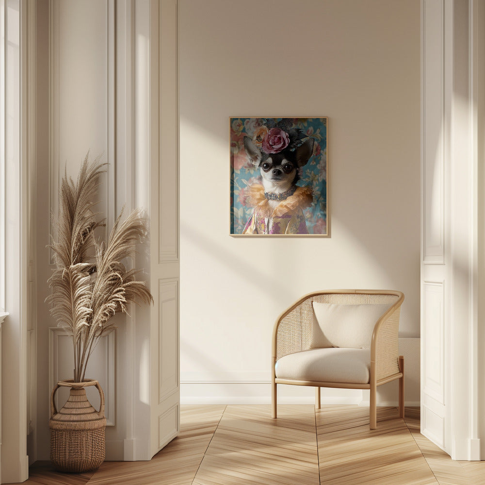 La duquesa chihuahua  ·  cuadro de decoración