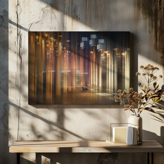 Mi nuevo escondite  ·  cuadro de decoración