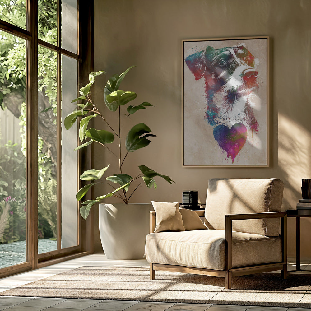 Amor de perro 2  ·  cuadro de decoración