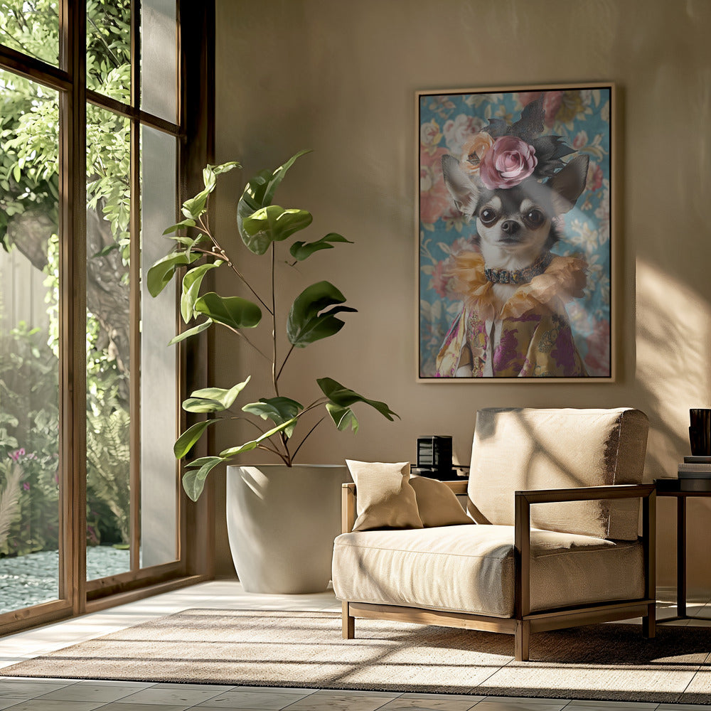 La duquesa chihuahua  ·  cuadro de decoración
