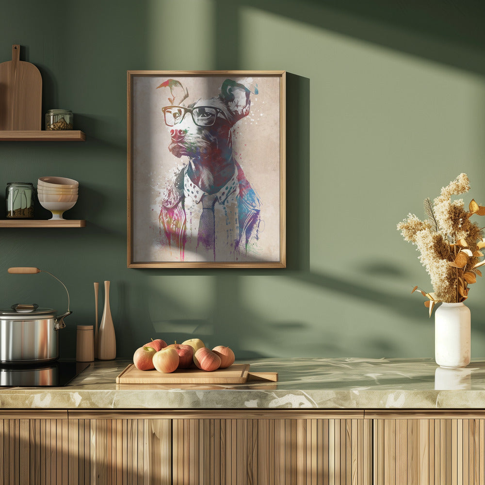 Gráfico de perro 2  ·  cuadro de decoración