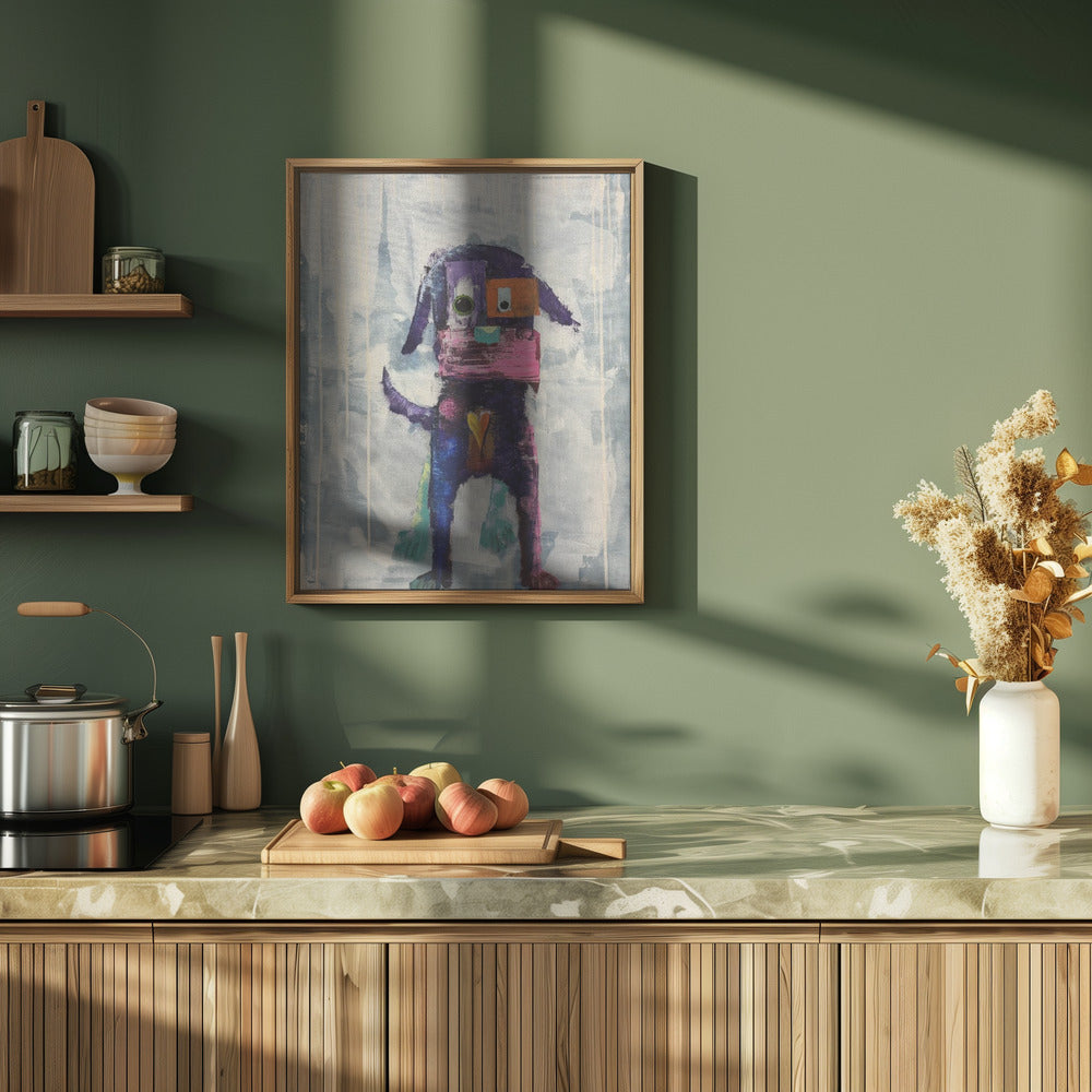 Mi mejor amigo perro  ·  cuadro de decoración