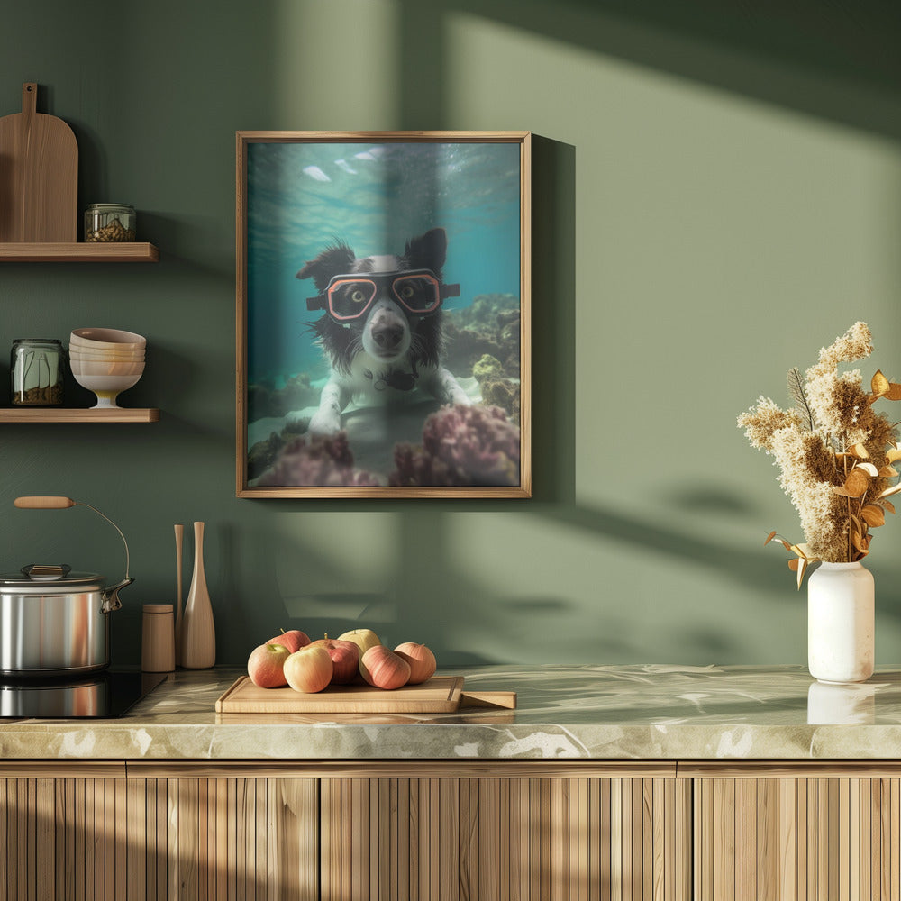Inmersión 3 del Border Collie  ·  cuadro de decoración