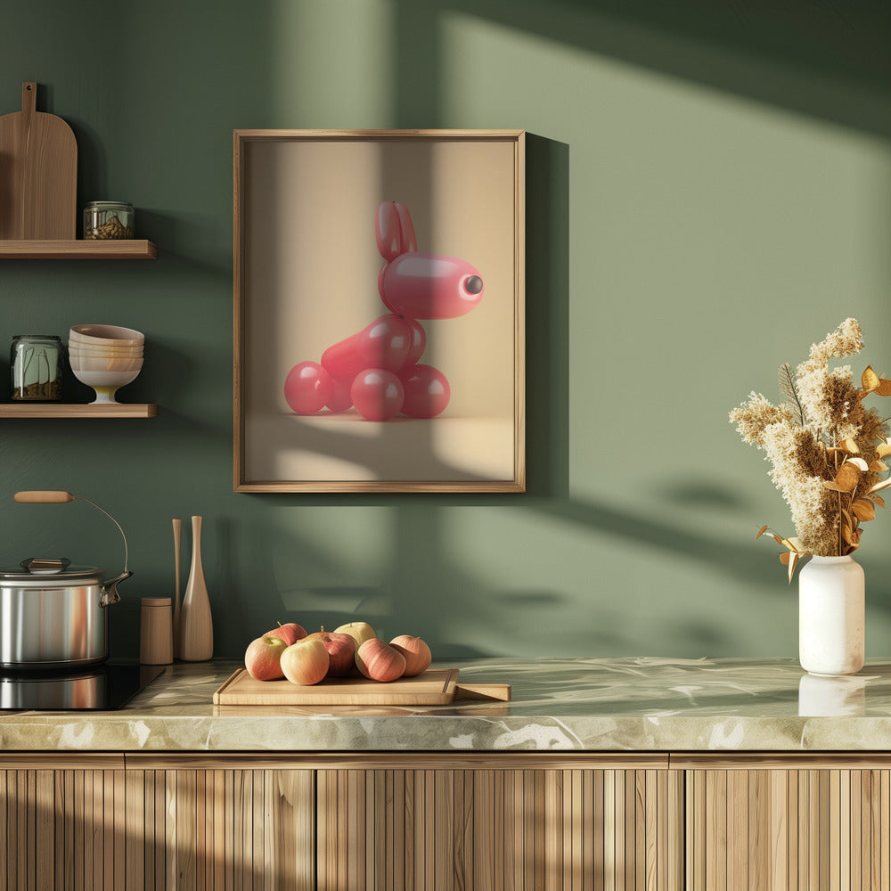 Perro globo n.° 7  ·  cuadro de decoración