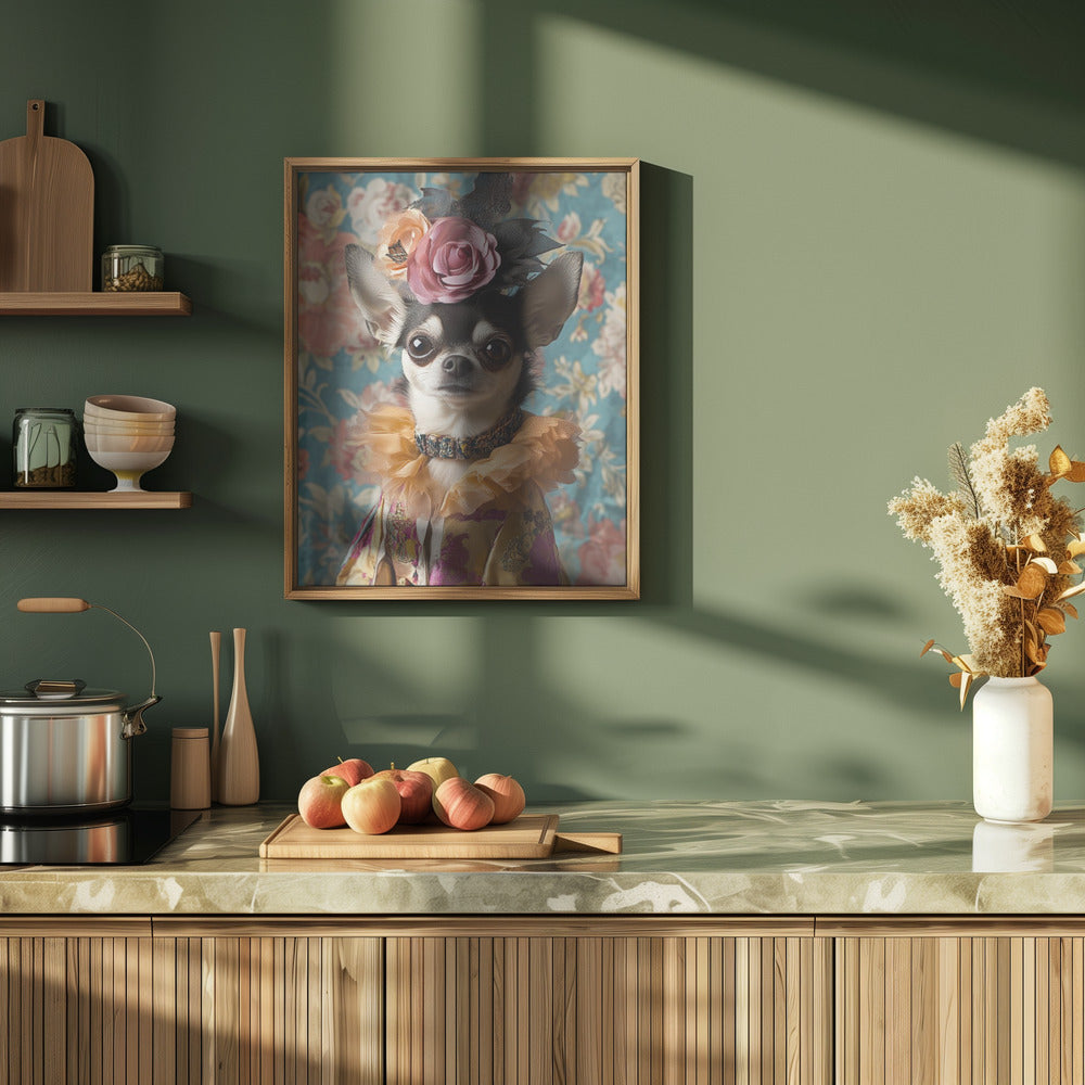 La duquesa chihuahua  ·  cuadro de decoración