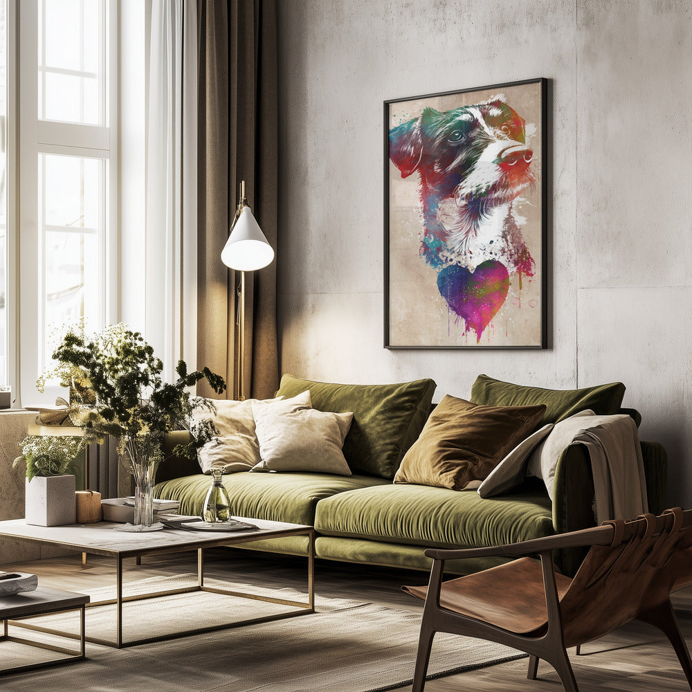 Amor de perro 2  ·  cuadro de decoración