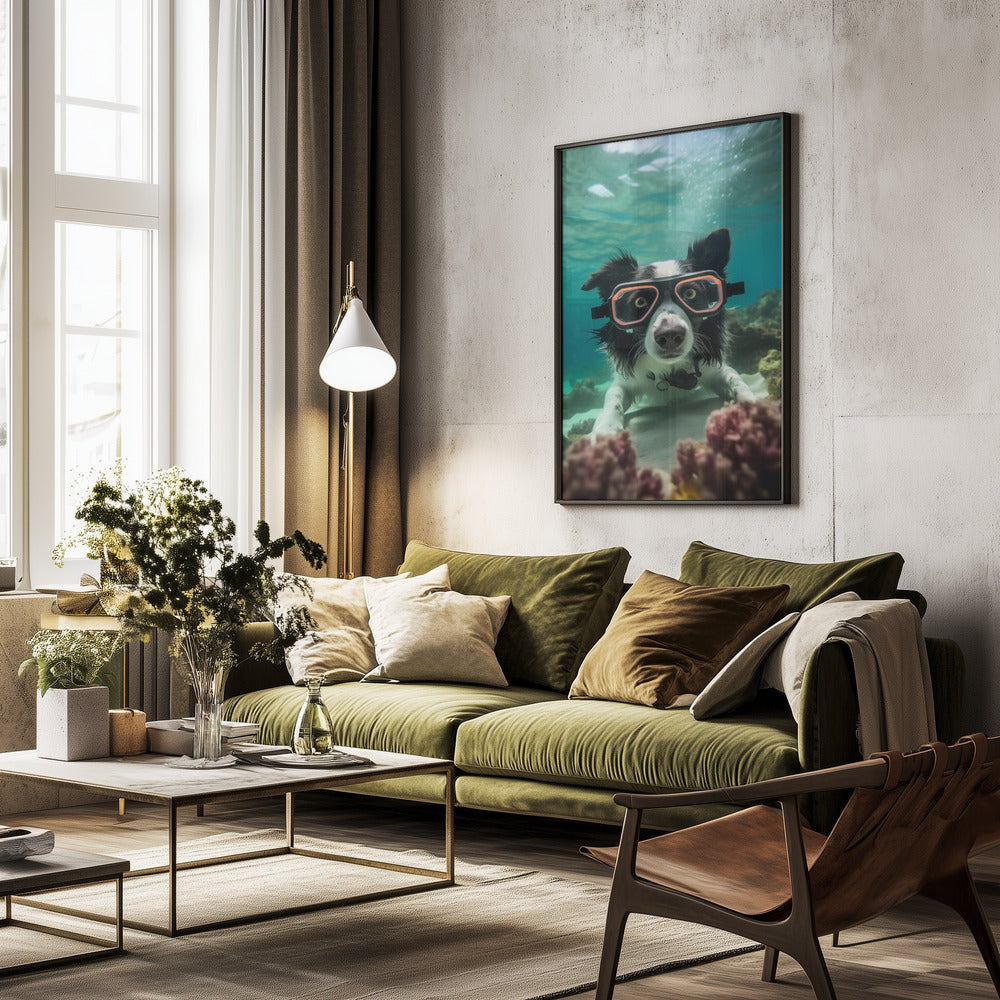 Inmersión 3 del Border Collie  ·  cuadro de decoración