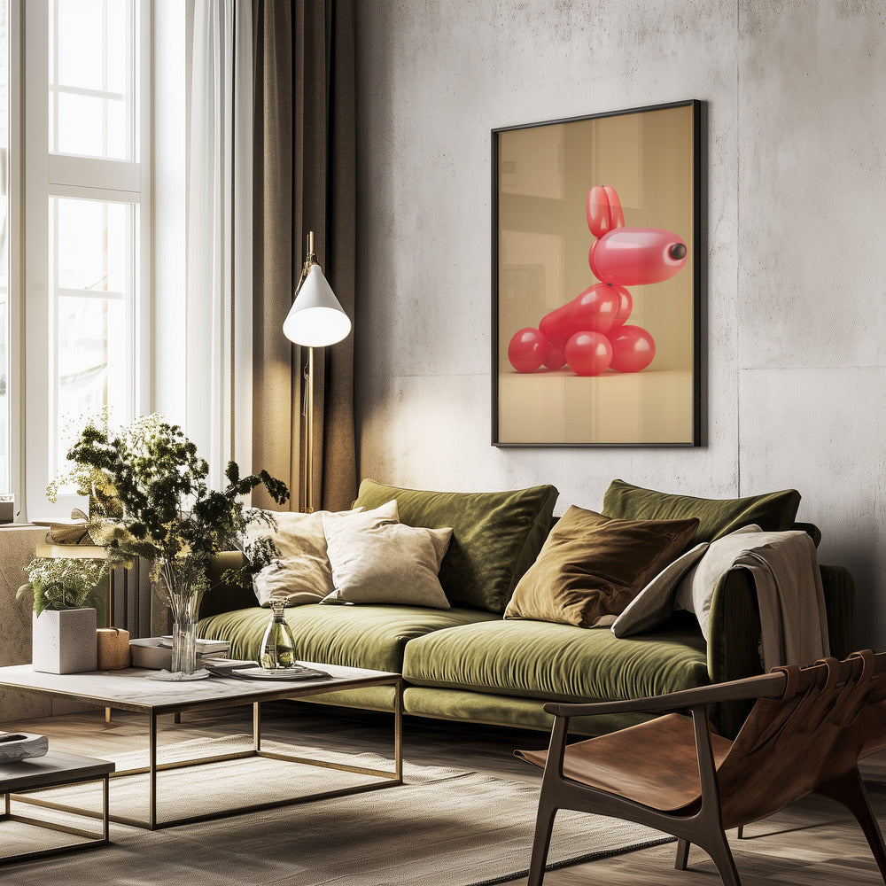 Perro globo n.° 7  ·  cuadro de decoración