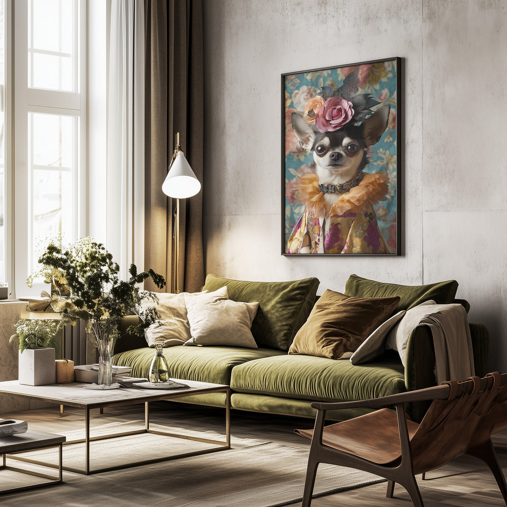 La duquesa chihuahua  ·  cuadro de decoración